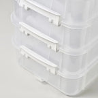 Boîte de rangement en plastique Transparent à 4 couches, couvercle de tiroir cloisonné, boîte de rangement de blocs de construction, boîte de rangement Portable - FATAONBoîte de rangement en plastique Transparent à 4 couches, couvercle de tiroir cloisonné, boîte de rangement de blocs de construction, boîte de rangement PortableSolutions MaisonFATAON
