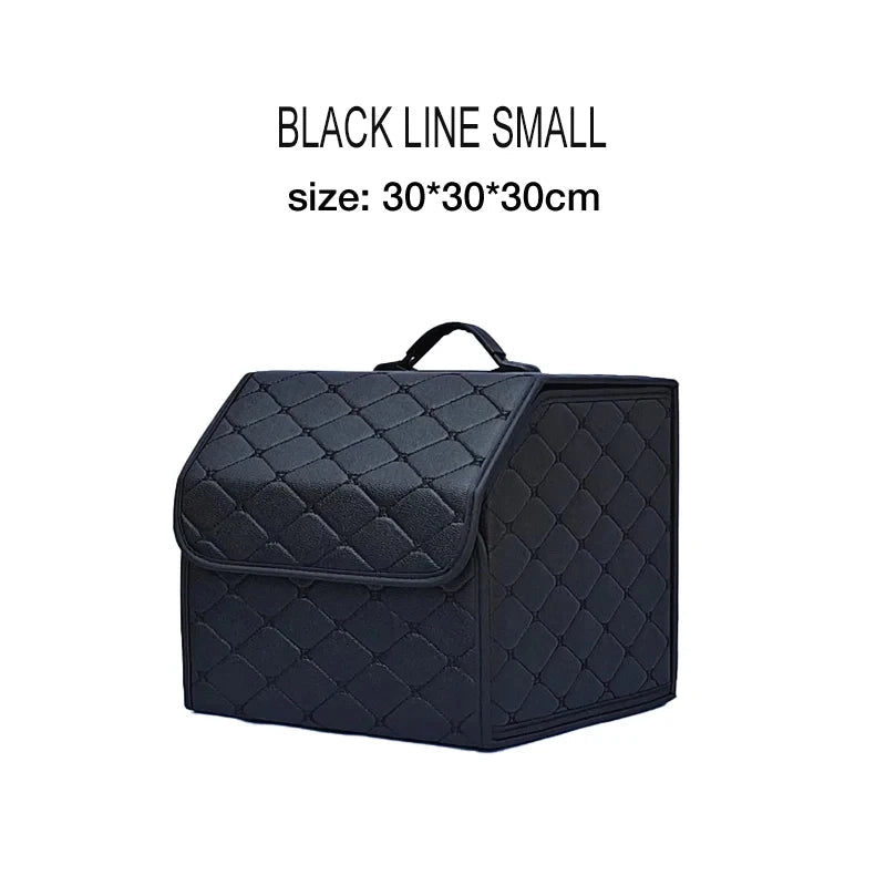 Boîte de rangement pour coffre de voiture, grande capacité, outils multi-usages automobiles, sac de rangement, rangement, rangement, cuir, pliable pour l'urgence - FATAONBoîte de rangement pour coffre de voiture, grande capacité, outils multi-usages automobiles, sac de rangement, rangement, rangement, cuir, pliable pour l'urgenceAccessoire AutoFATAON