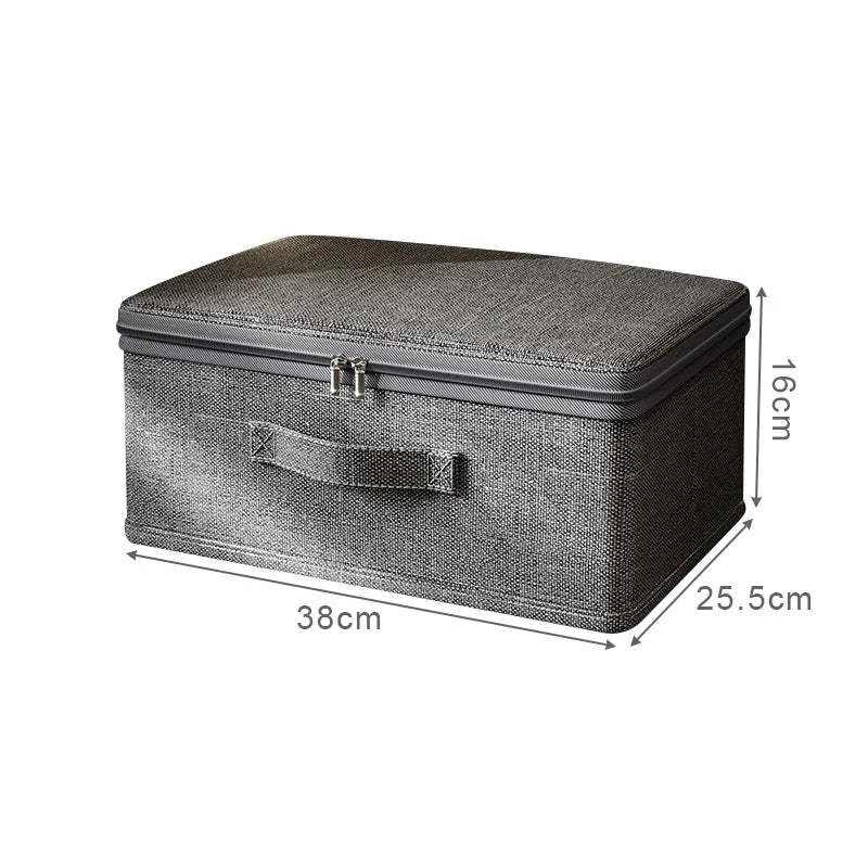 Boîte de rangement pour vêtements avec fermeture éclair, sac de rangement pliable de grande capacité pour vêtements et couettes, organisateur de garde-robe, boîte de rangement pour sous-vêtements - FATAONBoîte de rangement pour vêtements avec fermeture éclair, sac de rangement pliable de grande capacité pour vêtements et couettes, organisateur de garde-robe, boîte de rangement pour sous-vêtementsSolutions MaisonFATAON