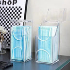 Boîte de rangement transparente pour masques, avec couvercle anti-poussière, bouche et nez, porte, bureau, boîte pour masques d'entrée, 1/3 pièces - FATAONBoîte de rangement transparente pour masques, avec couvercle anti-poussière, bouche et nez, porte, bureau, boîte pour masques d'entrée, 1/3 piècesSolutions MaisonFATAON