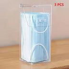 Boîte de rangement transparente pour masques, avec couvercle anti-poussière, bouche et nez, porte, bureau, boîte pour masques d'entrée, 1/3 pièces - FATAONBoîte de rangement transparente pour masques, avec couvercle anti-poussière, bouche et nez, porte, bureau, boîte pour masques d'entrée, 1/3 piècesSolutions MaisonFATAON