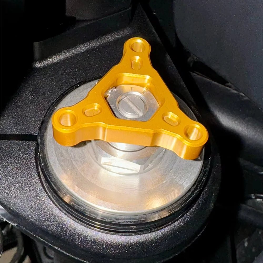 Bouchon de réglage de précharge de fourche de Suspension avant, accessoires de Moto pour CFMOTO CF Moto 450MT MT450 MT 450 MT CF450MT - FATAONBouchon de réglage de précharge de fourche de Suspension avant, accessoires de Moto pour CFMOTO CF Moto 450MT MT450 MT 450 MT CF450MTAccessoires MotoFATAON