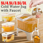Bouilloire à eau avec robinet, distributeur de boissons, jus froid, limonade, seau de boissons, réservoir de stockage de liquide, organisateurs de réfrigérateur d'extérieur - FATAONBouilloire à eau avec robinet, distributeur de boissons, jus froid, limonade, seau de boissons, réservoir de stockage de liquide, organisateurs de réfrigérateur d'extérieurSolutions MaisonFATAON