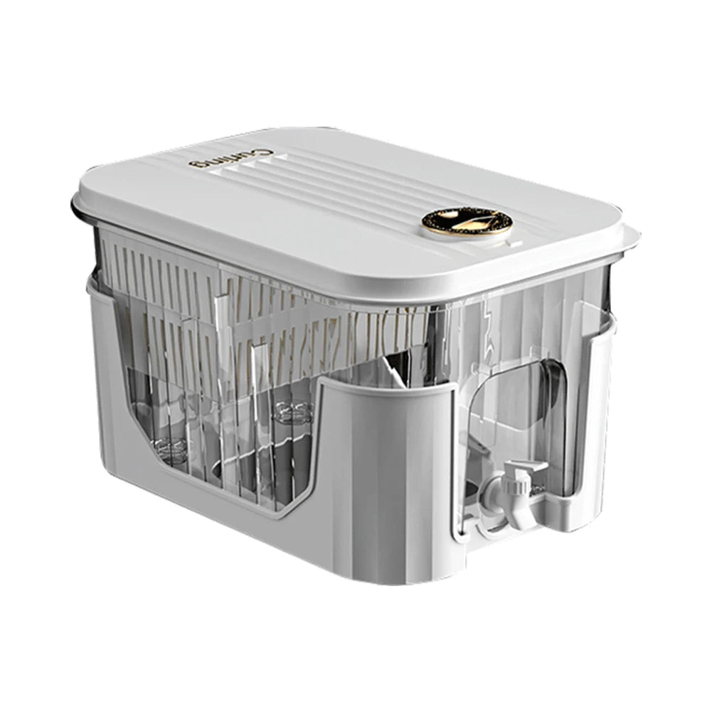 Bouilloire à eau avec robinet, distributeur de boissons, jus froid, limonade, seau de boissons, réservoir de stockage de liquide, organisateurs de réfrigérateur d'extérieur - FATAONBouilloire à eau avec robinet, distributeur de boissons, jus froid, limonade, seau de boissons, réservoir de stockage de liquide, organisateurs de réfrigérateur d'extérieurSolutions MaisonFATAON