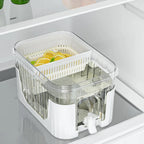 Bouilloire à eau avec robinet, distributeur de boissons, jus froid, limonade, seau de boissons, réservoir de stockage de liquide, organisateurs de réfrigérateur d'extérieur - FATAONBouilloire à eau avec robinet, distributeur de boissons, jus froid, limonade, seau de boissons, réservoir de stockage de liquide, organisateurs de réfrigérateur d'extérieurSolutions MaisonFATAON