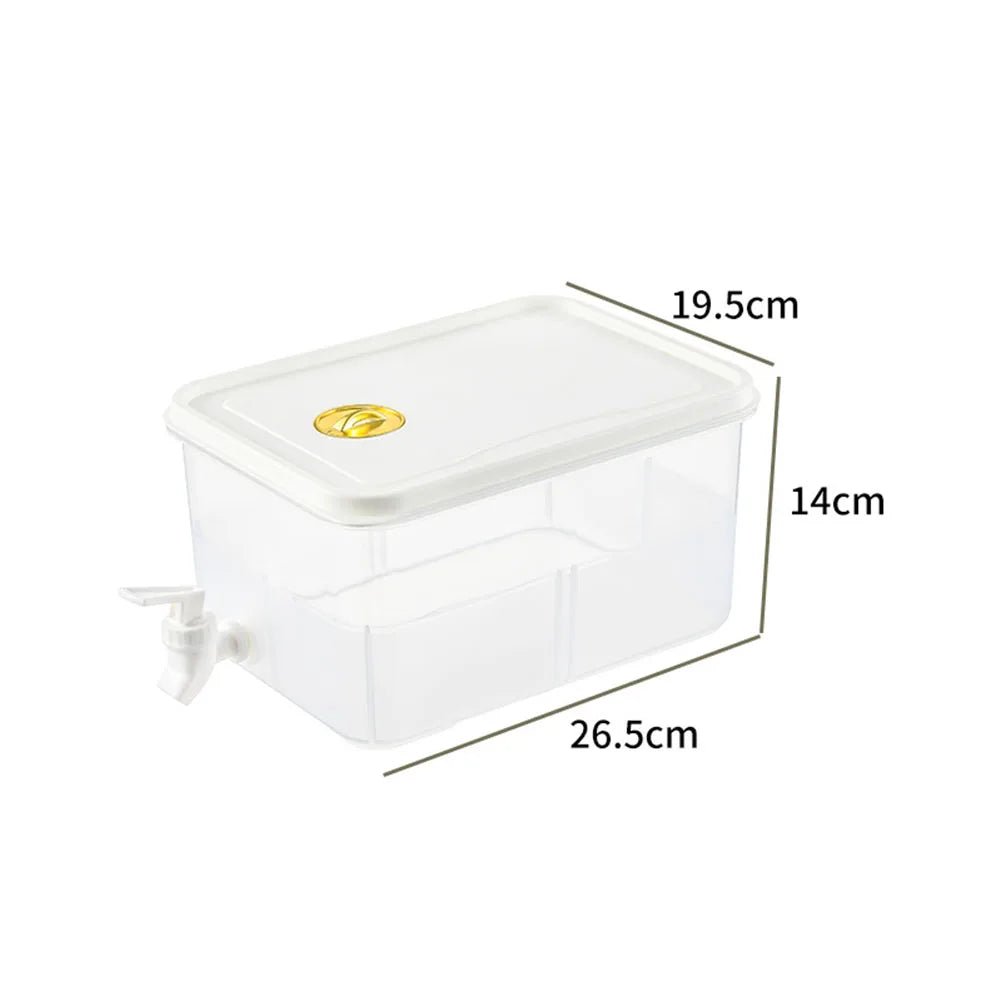 Bouilloire à eau avec robinet, distributeur de boissons, jus froid, limonade, seau de boissons, réservoir de stockage de liquide, organisateurs de réfrigérateur d'extérieur - FATAONBouilloire à eau avec robinet, distributeur de boissons, jus froid, limonade, seau de boissons, réservoir de stockage de liquide, organisateurs de réfrigérateur d'extérieurSolutions MaisonFATAON