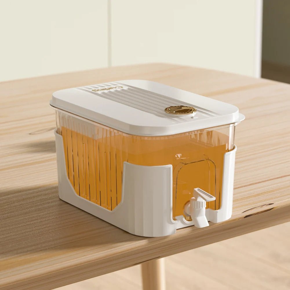 Bouilloire à eau avec robinet, distributeur de boissons, jus froid, limonade, seau de boissons, réservoir de stockage de liquide, organisateurs de réfrigérateur d'extérieur - FATAONBouilloire à eau avec robinet, distributeur de boissons, jus froid, limonade, seau de boissons, réservoir de stockage de liquide, organisateurs de réfrigérateur d'extérieurSolutions MaisonFATAON