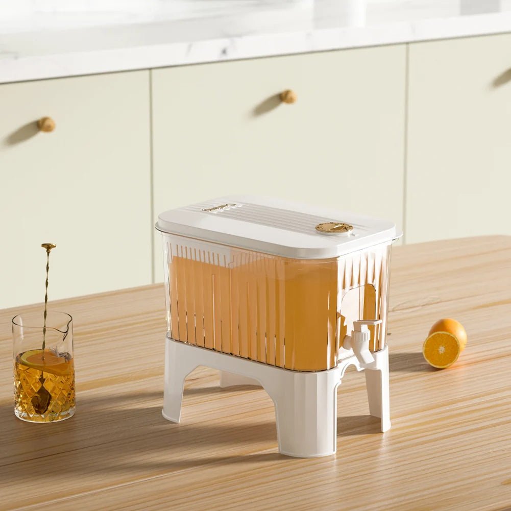 Bouilloire à eau avec robinet, distributeur de boissons, jus froid, limonade, seau de boissons, réservoir de stockage de liquide, organisateurs de réfrigérateur d'extérieur - FATAONBouilloire à eau avec robinet, distributeur de boissons, jus froid, limonade, seau de boissons, réservoir de stockage de liquide, organisateurs de réfrigérateur d'extérieurSolutions MaisonFATAON