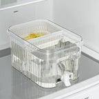 Bouilloire à eau avec robinet, distributeur de boissons, jus froid, limonade, seau de boissons, réservoir de stockage de liquide, organisateurs de réfrigérateur d'extérieur - FATAONBouilloire à eau avec robinet, distributeur de boissons, jus froid, limonade, seau de boissons, réservoir de stockage de liquide, organisateurs de réfrigérateur d'extérieurSolutions MaisonFATAON