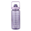 Bouteille d'eau en plastique avec paille de 2 litres, grande bouteille de voyage Portable pour filles, tasse de sport, Fitness, vélo, grande tasse de graisse - FATAONBouteille d'eau en plastique avec paille de 2 litres, grande bouteille de voyage Portable pour filles, tasse de sport, Fitness, vélo, grande tasse de graisseFitness & SportFATAON