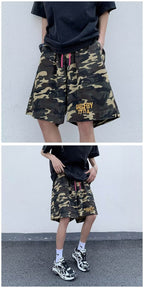Boys Summer New Shorts Camouflage Design Loose Straight Casual Sports Pants Personality Niche Fashion - FATAONBoys Summer New Shorts Camouflage Design Loose Straight Casual Sports Pants Personality Niche FashionMode HommeFATAON