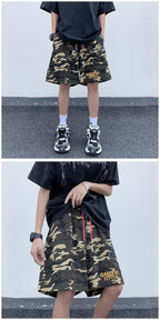 Boys Summer New Shorts Camouflage Design Loose Straight Casual Sports Pants Personality Niche Fashion - FATAONBoys Summer New Shorts Camouflage Design Loose Straight Casual Sports Pants Personality Niche FashionMode HommeFATAON