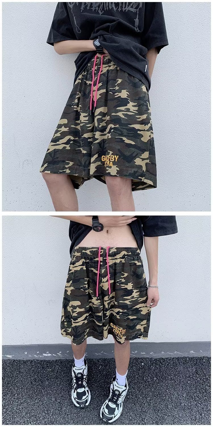 Boys Summer New Shorts Camouflage Design Loose Straight Casual Sports Pants Personality Niche Fashion - FATAONBoys Summer New Shorts Camouflage Design Loose Straight Casual Sports Pants Personality Niche FashionMode HommeFATAON
