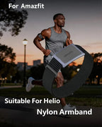 Brassard pour Amazfit Helio Nylon élastique montre Bracelet bras Correa pour Amazfit Helio Sport Fitness Tracker Bicepsband - FATAONBrassard pour Amazfit Helio Nylon élastique montre Bracelet bras Correa pour Amazfit Helio Sport Fitness Tracker BicepsbandFitness & SportFATAON