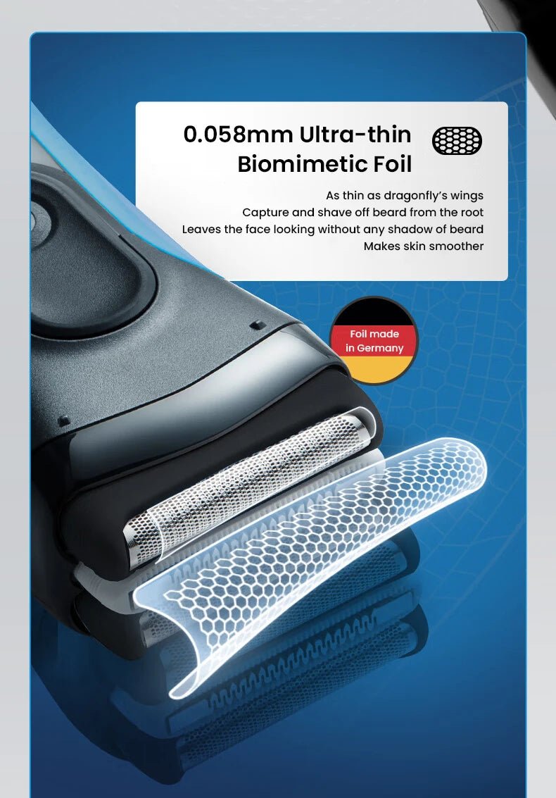 Braun rasoir électrique série 3 ProSkin 3040S 3010S rasoir alternatif pour hommes Machine à raser avec tondeuse 100-240v - FATAONBraun rasoir électrique série 3 ProSkin 3040S 3010S rasoir alternatif pour hommes Machine à raser avec tondeuse 100-240vBeauté HommeFATAON