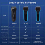 Braun rasoir électrique série 3 ProSkin 3040S 3010S rasoir alternatif pour hommes Machine à raser avec tondeuse 100-240v - FATAONBraun rasoir électrique série 3 ProSkin 3040S 3010S rasoir alternatif pour hommes Machine à raser avec tondeuse 100-240vBeauté HommeFATAON