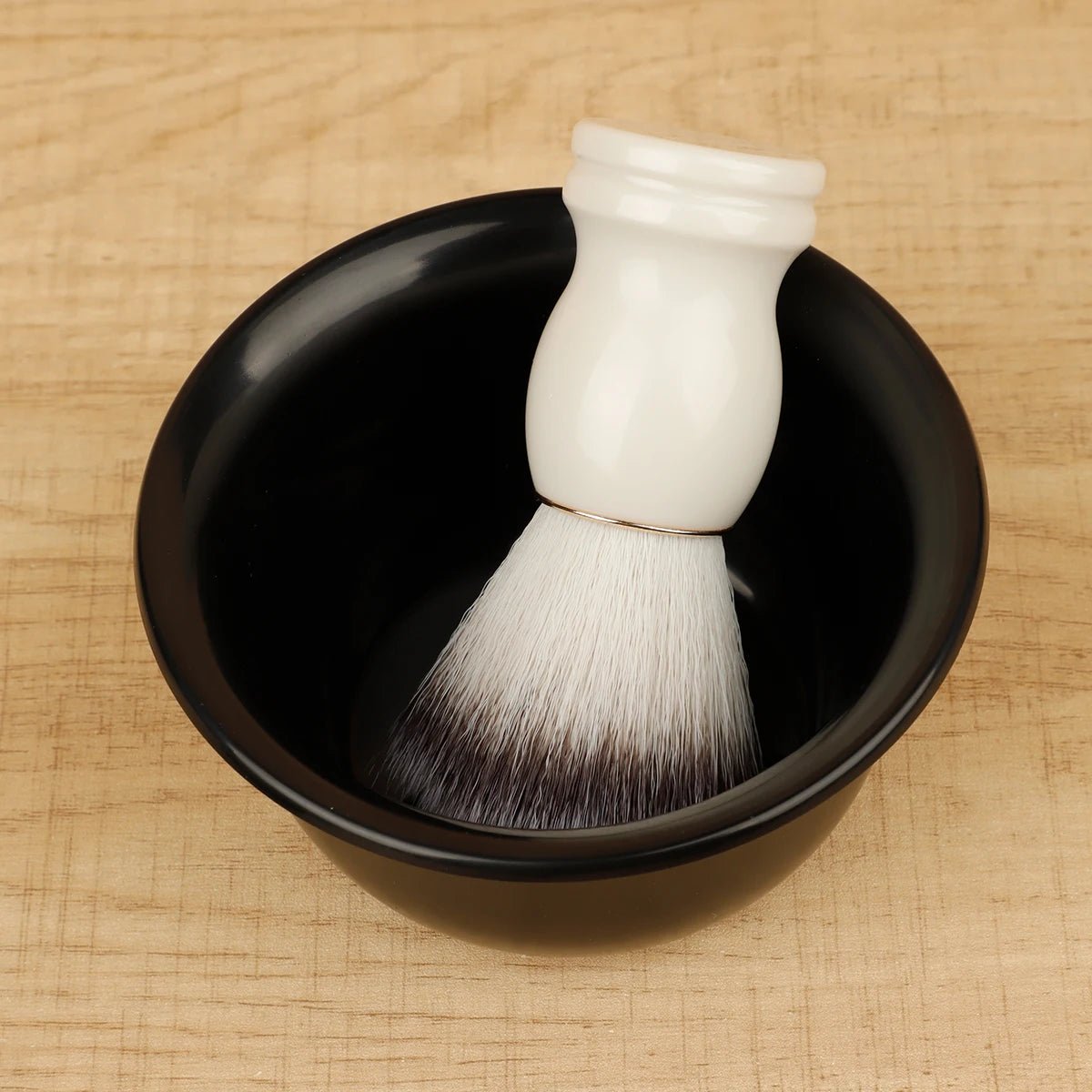 Brosse à barbe pinceaux de maquillage RANCAI – brosse à barbe avec manche en bois pour hommes, 1 pièce, accessoire de maquillage, pour Salon de coiffure, rasage moussant, ensemble d'outils de nettoyage du visage - FATAONBrosse à barbe pinceaux de maquillage RANCAI – brosse à barbe avec manche en bois pour hommes, 1 pièce, accessoire de maquillage, pour Salon de coiffure, rasage moussant, ensemble d'outils de nettoyage du visageBeauté HommeFATAON