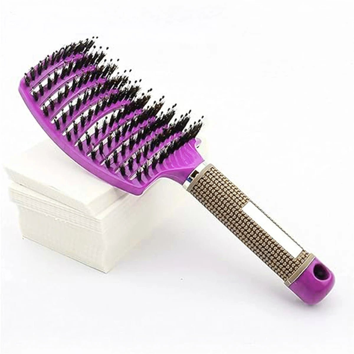 Brosse à cheveux peigne de Massage du cuir chevelu brosse à cheveux poils de sanglier en Nylon femmes humide bouclés démêlant brosse à cheveux Salon de coiffure outil de coiffure - FATAONBrosse à cheveux peigne de Massage du cuir chevelu brosse à cheveux poils de sanglier en Nylon femmes humide bouclés démêlant brosse à cheveux Salon de coiffure outil de coiffureBeauté HommeFATAON