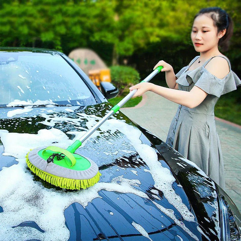 Brosse de nettoyage de voiture, réglable, Super absorbante, brosse de lavage de voiture, télescopique à Long manche, vadrouille de nettoyage, accessoires automobiles - FATAONBrosse de nettoyage de voiture, réglable, Super absorbante, brosse de lavage de voiture, télescopique à Long manche, vadrouille de nettoyage, accessoires automobilesAccessoire AutoFATAON