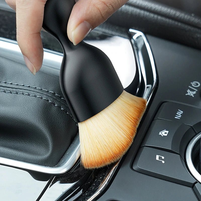 Brosse douce de nettoyage de ventilation de voiture, avec boîtier, outil de nettoyage intérieur de voiture, brosse artificielle de voiture, dépoussiérage de fentes de voiture, détails de voiture - FATAONBrosse douce de nettoyage de ventilation de voiture, avec boîtier, outil de nettoyage intérieur de voiture, brosse artificielle de voiture, dépoussiérage de fentes de voiture, détails de voitureAccessoire AutoFATAON