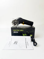 Brosse électrique pour barbecue, outil de nettoyage portatif avec brosse à rouleaux en acier inoxydable pour grilles, taches de rouille, cuisine, extérieur - FATAONBrosse électrique pour barbecue, outil de nettoyage portatif avec brosse à rouleaux en acier inoxydable pour grilles, taches de rouille, cuisine, extérieurSolutions MaisonFATAON