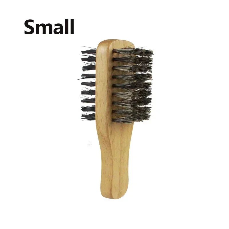 Brosses à cheveux en poils de sanglier pour hommes, brosse ondulée en bois naturel, brosse à barbe masculine, brosse à cheveux polyvalente pour touristes, brosse à barbe double face, S, M, L, 1PC - FATAONBrosses à cheveux en poils de sanglier pour hommes, brosse ondulée en bois naturel, brosse à barbe masculine, brosse à cheveux polyvalente pour touristes, brosse à barbe double face, S, M, L, 1PCBeauté HommeFATAON