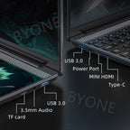 BYONE-Ordinateur portable à écran tactile BYACHtourists, ordinateur portable Windows 11, processeur Intel N100, 15.6 "IPS + 7", 32 Go DDR4, 2 To SSD - FATAONBYONE-Ordinateur portable à écran tactile BYACHtourists, ordinateur portable Windows 11, processeur Intel N100, 15.6 "IPS + 7", 32 Go DDR4, 2 To SSDProductivité & OrganisationFATAON