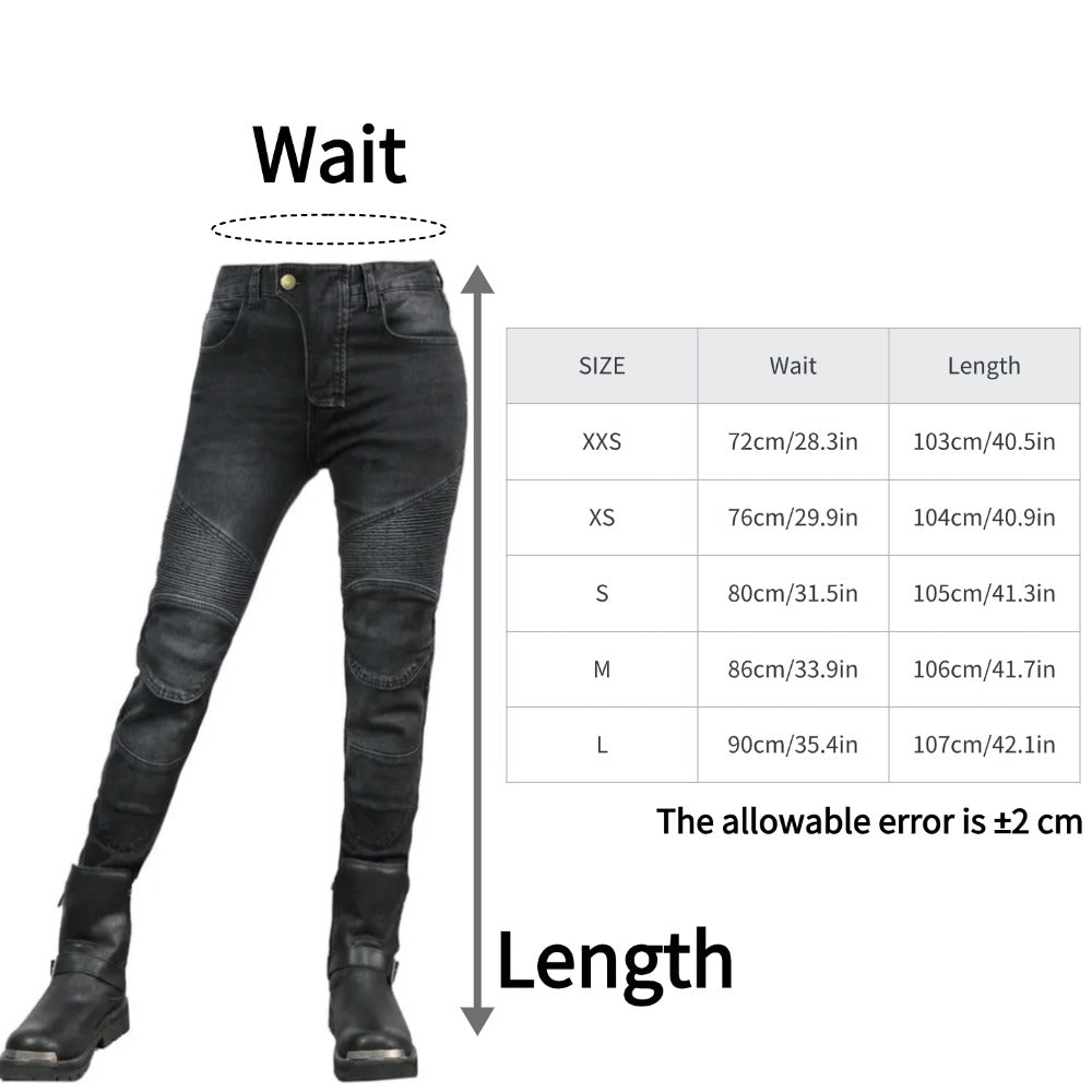 Pantalons de Moto femmes Moto jean équipement de protection équitation Touring Moto Pantalon Motocross Pantalon Pantalon Moto Pantalon