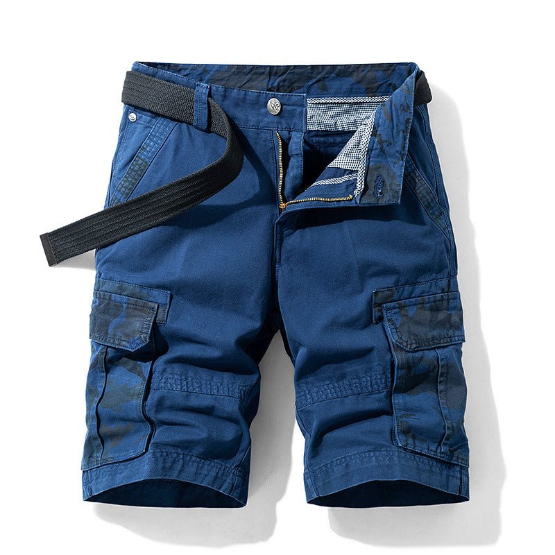 Camouflage Pants Men's Cargo Pants Loose Fit Summer Washed Cargo Shorts Cross-Border Exclusive B2021 - FATAONCamouflage Pants Men's Cargo Pants Loose Fit Summer Washed Cargo Shorts Cross-Border Exclusive B2021Mode HommeFATAON