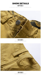Camouflage Pants Men's Cargo Pants Loose Fit Summer Washed Cargo Shorts Cross-Border Exclusive B2021 - FATAONCamouflage Pants Men's Cargo Pants Loose Fit Summer Washed Cargo Shorts Cross-Border Exclusive B2021Mode HommeFATAON