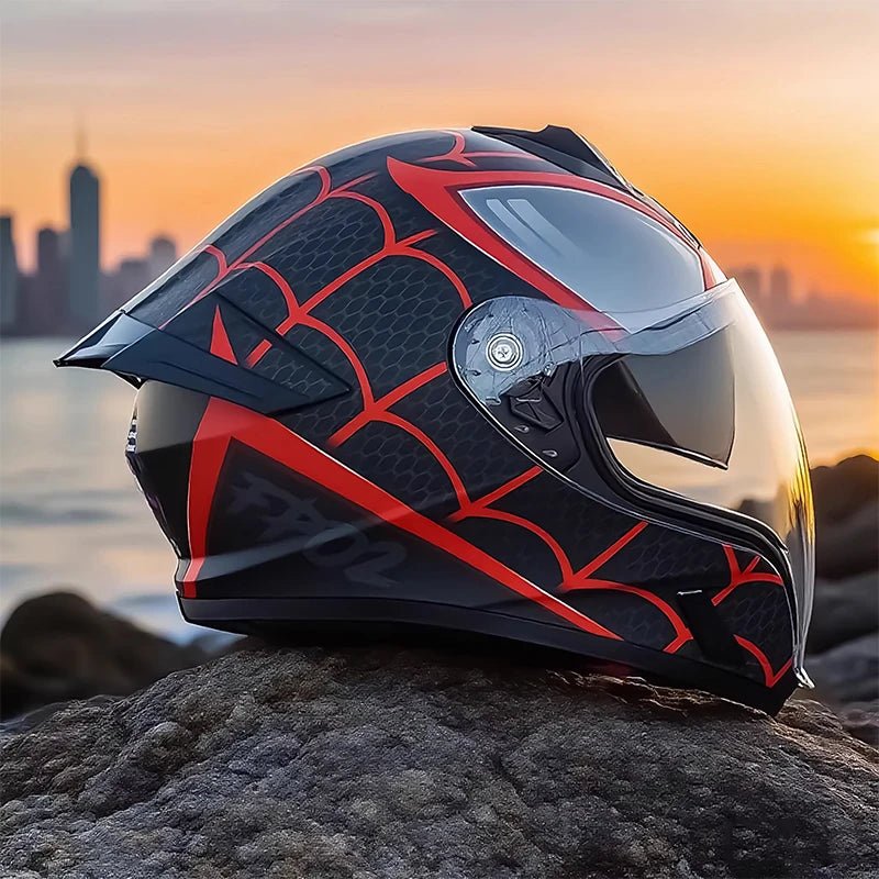 Casque de moto modulaire intégral pour adulte certifié DOT 3C, double visière pare-soleil, anti-UV, à dégagement rapide, Casco Capacete - FATAONCasque de moto modulaire intégral pour adulte certifié DOT 3C, double visière pare-soleil, anti-UV, à dégagement rapide, Casco CapaceteAccessoires MotoFATAON