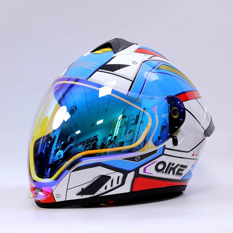 Casque de moto modulaire intégral pour adulte certifié DOT 3C, double visière pare-soleil, anti-UV, à dégagement rapide, Casco Capacete - FATAONCasque de moto modulaire intégral pour adulte certifié DOT 3C, double visière pare-soleil, anti-UV, à dégagement rapide, Casco CapaceteAccessoires MotoFATAON