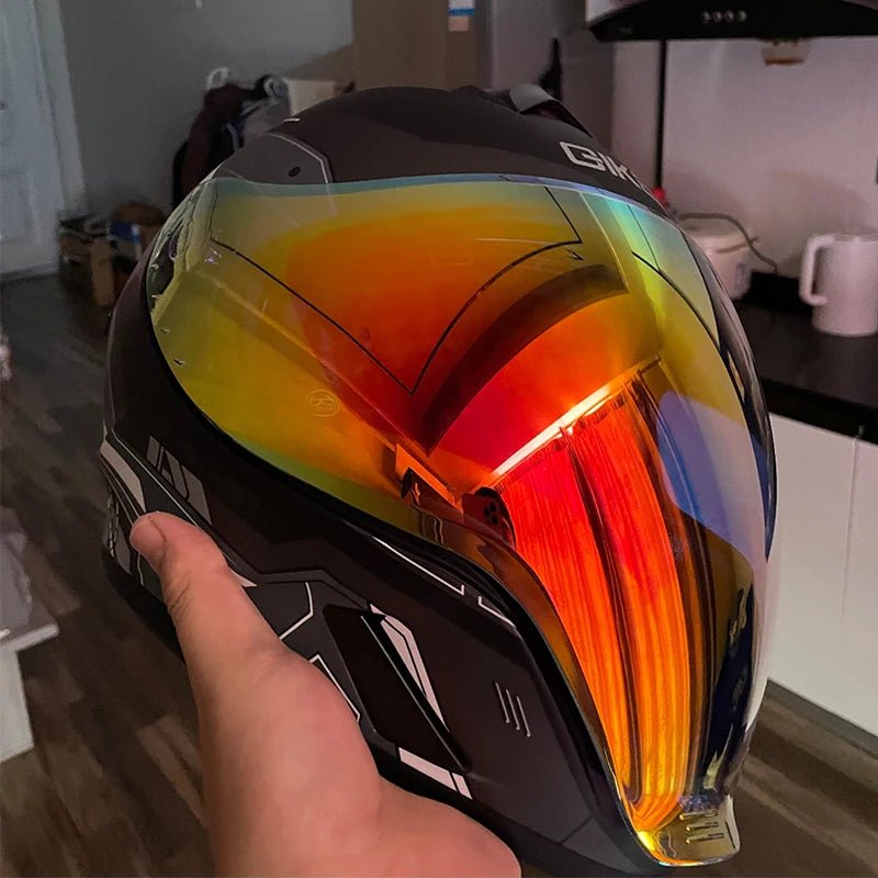 Casque de moto modulaire intégral pour adulte certifié DOT 3C, double visière pare-soleil, anti-UV, à dégagement rapide, Casco Capacete - FATAONCasque de moto modulaire intégral pour adulte certifié DOT 3C, double visière pare-soleil, anti-UV, à dégagement rapide, Casco CapaceteAccessoires MotoFATAON