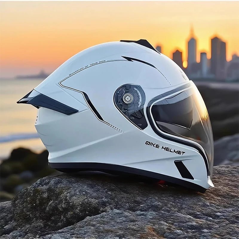 Casque de moto modulaire intégral pour adulte certifié DOT 3C, double visière pare-soleil, anti-UV, à dégagement rapide, Casco Capacete - FATAONCasque de moto modulaire intégral pour adulte certifié DOT 3C, double visière pare-soleil, anti-UV, à dégagement rapide, Casco CapaceteAccessoires MotoFATAON