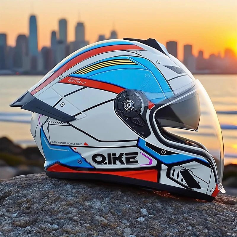 Casque de moto modulaire intégral pour adulte certifié DOT 3C, double visière pare-soleil, anti-UV, à dégagement rapide, Casco Capacete - FATAONCasque de moto modulaire intégral pour adulte certifié DOT 3C, double visière pare-soleil, anti-UV, à dégagement rapide, Casco CapaceteAccessoires MotoFATAON
