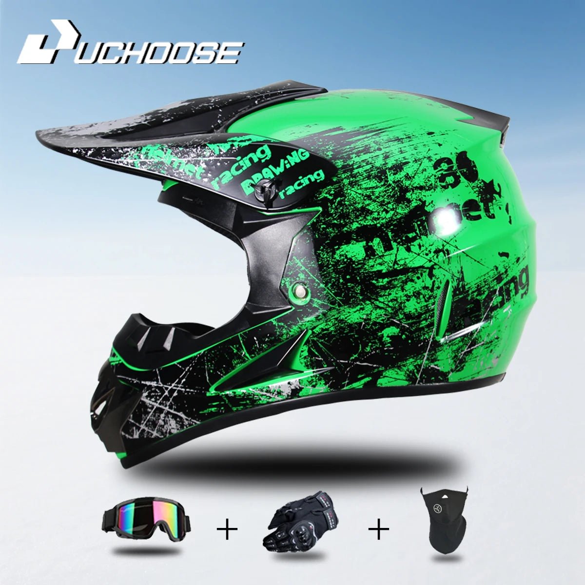 Casque de Moto tout-terrain Casque professionnel Moto Cross casques course Motocross Casque Capacetes DOT approuvé - FATAONCasque de Moto tout-terrain Casque professionnel Moto Cross casques course Motocross Casque Capacetes DOT approuvéAccessoires MotoFATAON