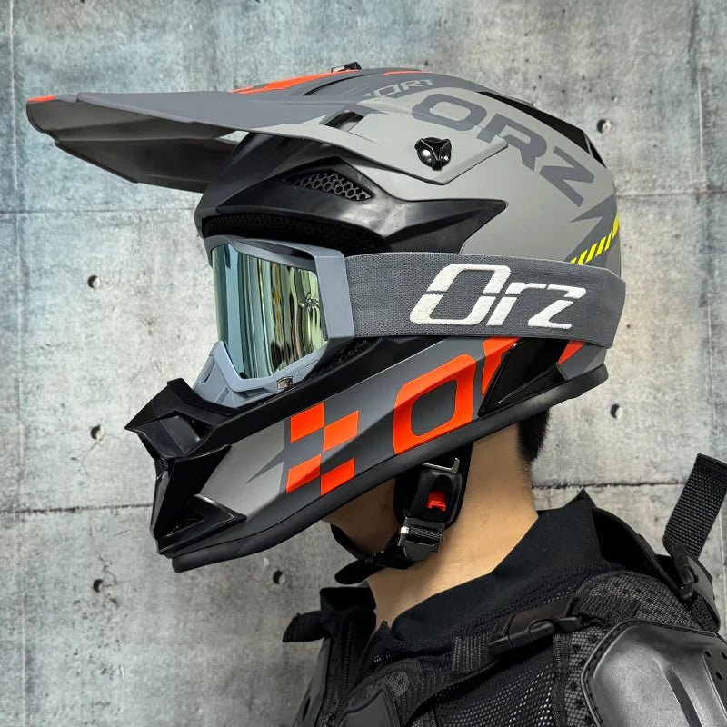 Casque de moto tout-terrain, pour motocross, ATV, dirt bike, pour course de descente, DOT - FATAONCasque de moto tout-terrain, pour motocross, ATV, dirt bike, pour course de descente, DOTAccessoires MotoFATAON