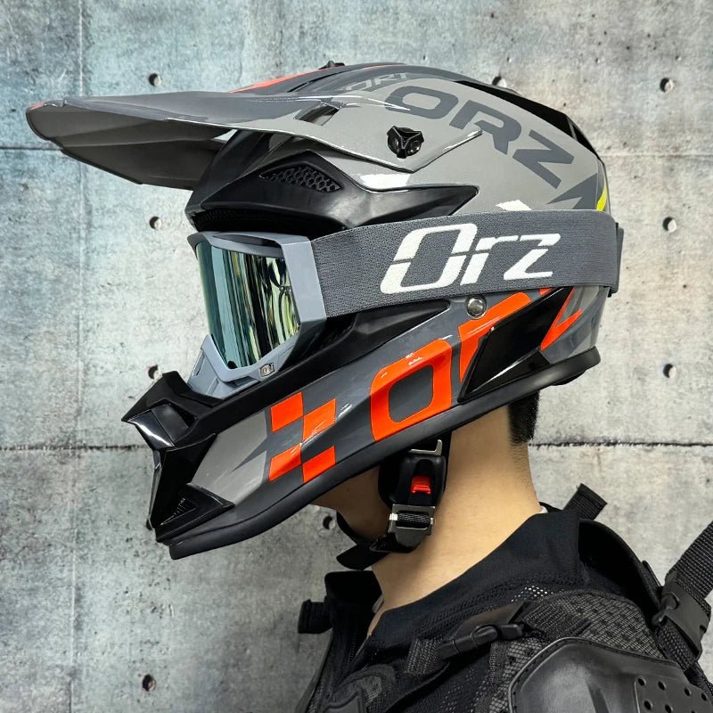 Casque de moto tout-terrain, pour motocross, ATV, dirt bike, pour course de descente, DOT - FATAONCasque de moto tout-terrain, pour motocross, ATV, dirt bike, pour course de descente, DOTAccessoires MotoFATAON