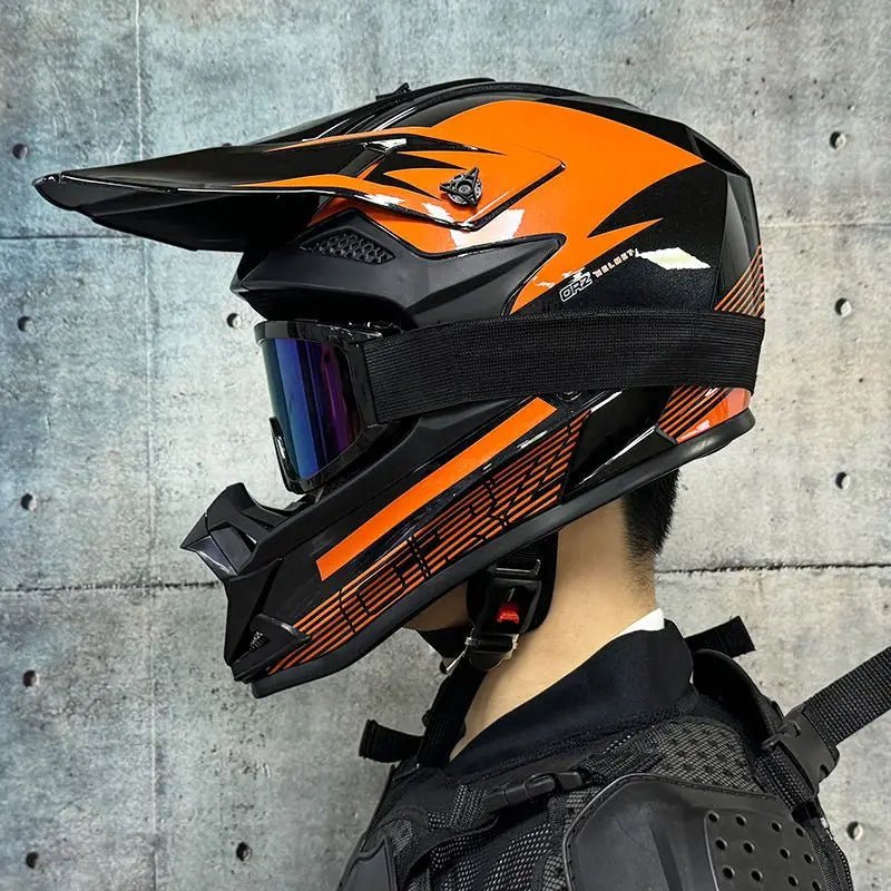 Casque de moto tout-terrain, pour motocross, ATV, dirt bike, pour course de descente, DOT - FATAONCasque de moto tout-terrain, pour motocross, ATV, dirt bike, pour course de descente, DOTAccessoires MotoFATAON