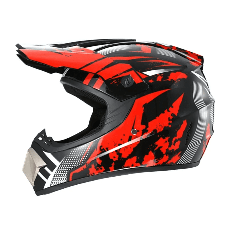 Casque de sécurité de Motocross unisexe certifié DOT ABS pour hommes femmes vélo descente ATV Protection de tête de moto - FATAONCasque de sécurité de Motocross unisexe certifié DOT ABS pour hommes femmes vélo descente ATV Protection de tête de motoAccessoires MotoFATAON