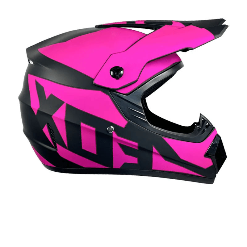 Casque de sécurité de Motocross unisexe certifié DOT ABS pour hommes femmes vélo descente ATV Protection de tête de moto - FATAONCasque de sécurité de Motocross unisexe certifié DOT ABS pour hommes femmes vélo descente ATV Protection de tête de motoAccessoires MotoFATAON