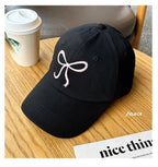 Casquette de Baseball Ins coréenne pour femmes, Design avec nœud, doux, romantique, rose, capote, mode réglable, Snapback - FATAONCasquette de Baseball Ins coréenne pour femmes, Design avec nœud, doux, romantique, rose, capote, mode réglable, SnapbackMode FemmeFATAON