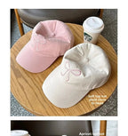 Casquette de Baseball Ins coréenne pour femmes, Design avec nœud, doux, romantique, rose, capote, mode réglable, Snapback - FATAONCasquette de Baseball Ins coréenne pour femmes, Design avec nœud, doux, romantique, rose, capote, mode réglable, SnapbackMode FemmeFATAON