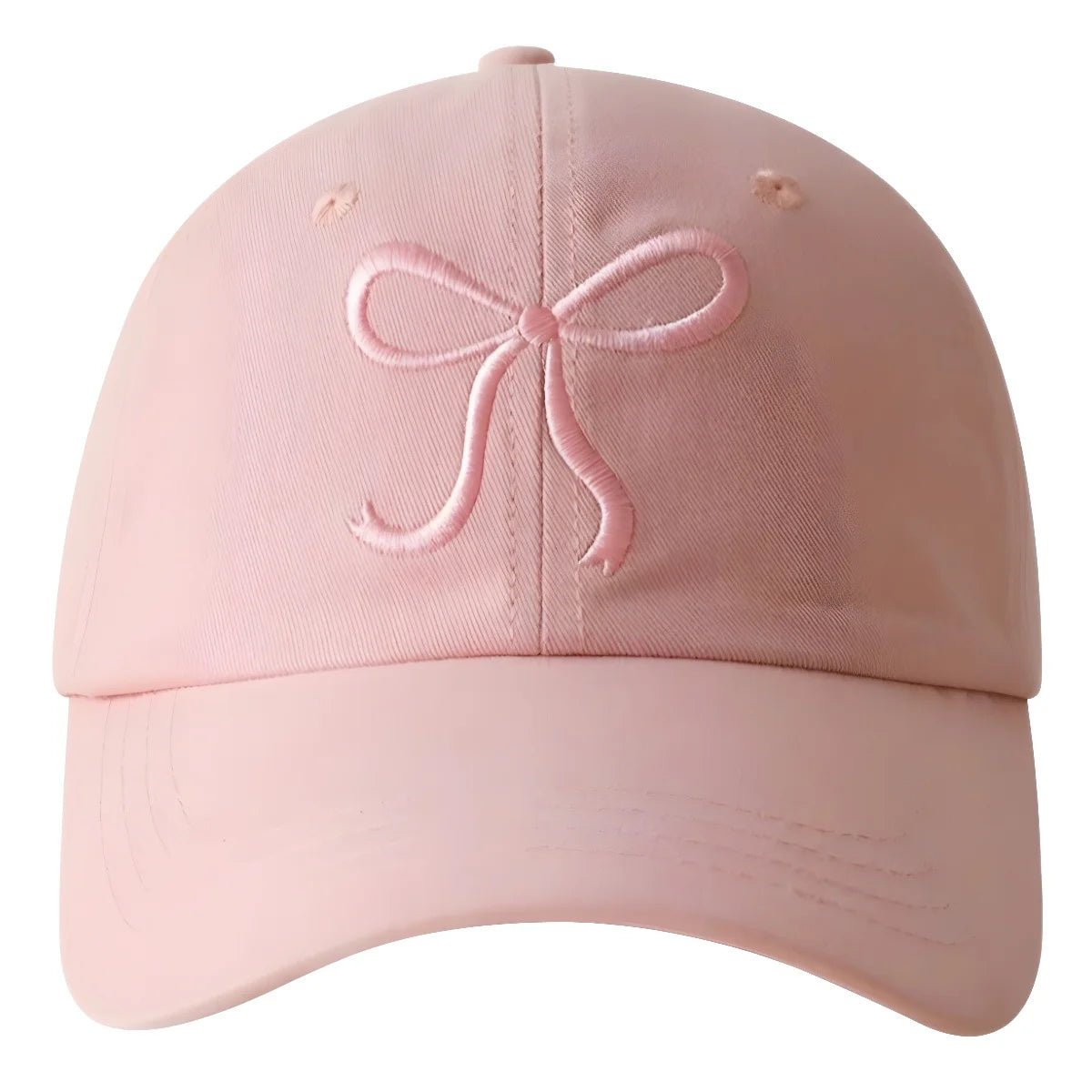 Casquette de Baseball Ins coréenne pour femmes, Design avec nœud, doux, romantique, rose, capote, mode réglable, Snapback - FATAONCasquette de Baseball Ins coréenne pour femmes, Design avec nœud, doux, romantique, rose, capote, mode réglable, SnapbackMode FemmeFATAON