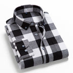 Casual All - Match Plaid Long - Sleeved Shirt Men - Fix & GoCasual All - Match Plaid Long - Sleeved Shirt MenFix & Go