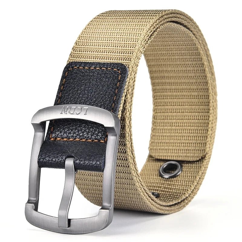 Ceinture en toile à broches pour hommes et femmes, ceinture décontractée, pantalon cargo, jeans, extérieur, escalade, sport, entraînement, environnement, mode - FATAONCeinture en toile à broches pour hommes et femmes, ceinture décontractée, pantalon cargo, jeans, extérieur, escalade, sport, entraînement, environnement, modeMode HommeFATAON