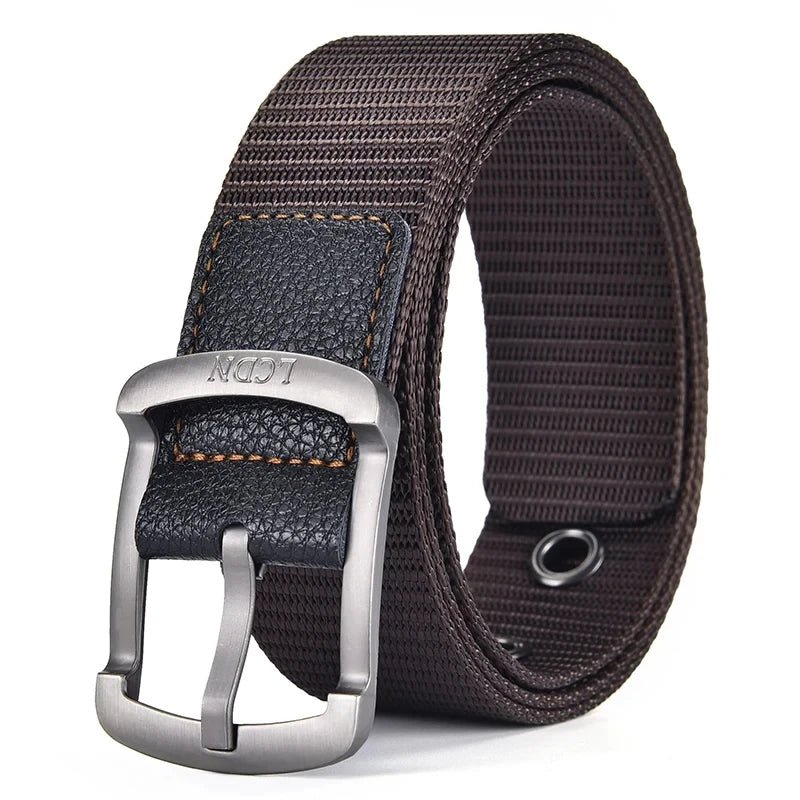 Ceinture en toile à broches pour hommes et femmes, ceinture décontractée, pantalon cargo, jeans, extérieur, escalade, sport, entraînement, environnement, mode - FATAONCeinture en toile à broches pour hommes et femmes, ceinture décontractée, pantalon cargo, jeans, extérieur, escalade, sport, entraînement, environnement, modeMode HommeFATAON