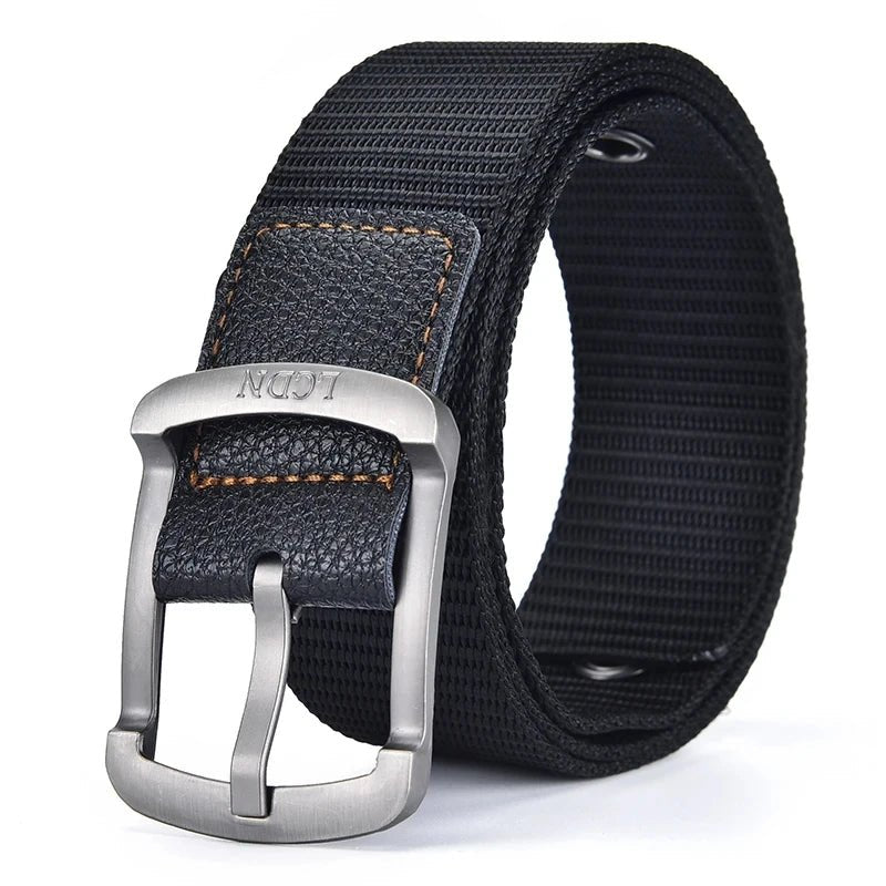 Ceinture en toile à broches pour hommes et femmes, ceinture décontractée, pantalon cargo, jeans, extérieur, escalade, sport, entraînement, environnement, mode - FATAONCeinture en toile à broches pour hommes et femmes, ceinture décontractée, pantalon cargo, jeans, extérieur, escalade, sport, entraînement, environnement, modeMode HommeFATAON