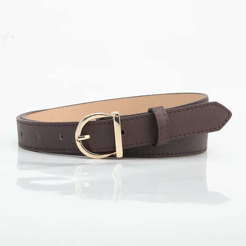 Ceinture femme mode boucle ardillon ceinture fine véritable luxe ceinture souple femmes avec pantalon Cargo jean ceinture coupe-vent ceinture en cuir PU - FATAONCeinture femme mode boucle ardillon ceinture fine véritable luxe ceinture souple femmes avec pantalon Cargo jean ceinture coupe-vent ceinture en cuir PUMode FemmeFATAON