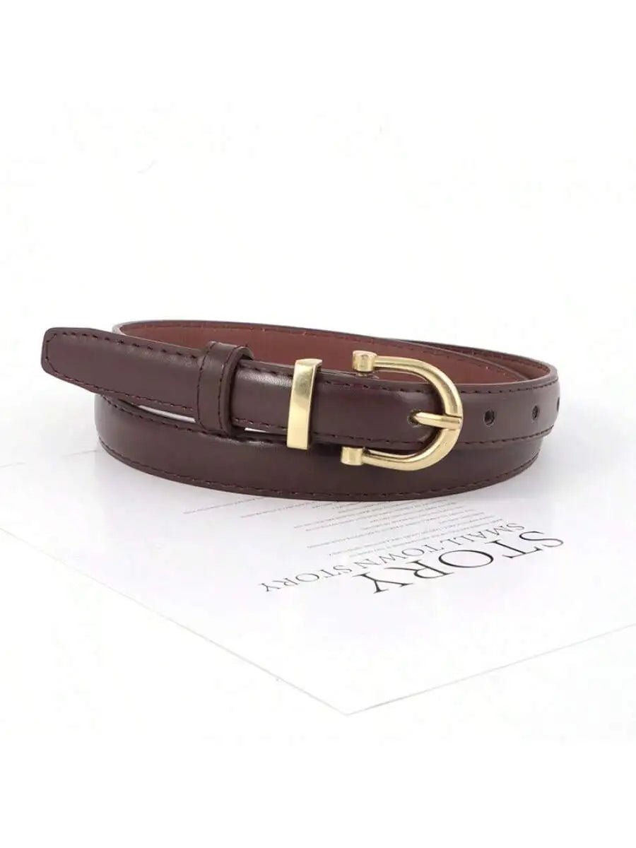 Ceinture femme mode boucle ardillon ceintures fines véritable luxe ceinture souple femmes avec pantalon Cargo jean ceinture coupe-vent ceinture en cuir PU - FATAONCeinture femme mode boucle ardillon ceintures fines véritable luxe ceinture souple femmes avec pantalon Cargo jean ceinture coupe-vent ceinture en cuir PUMode FemmeFATAON